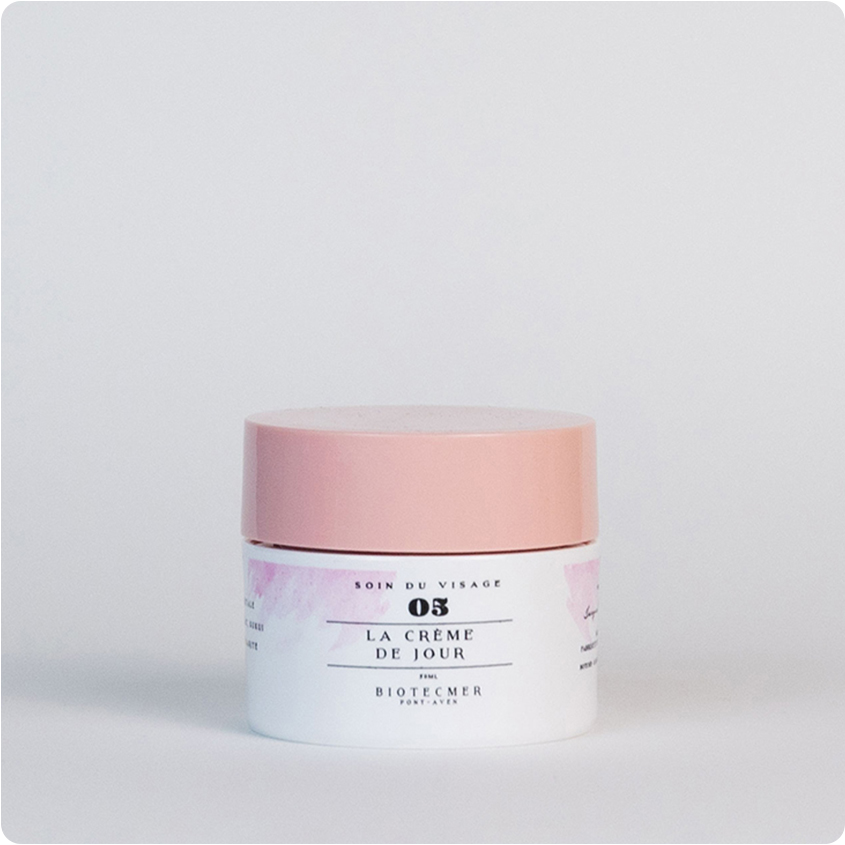 Crème de jour hydratante aux extraits naturels — soin visage naturel Biotecmer