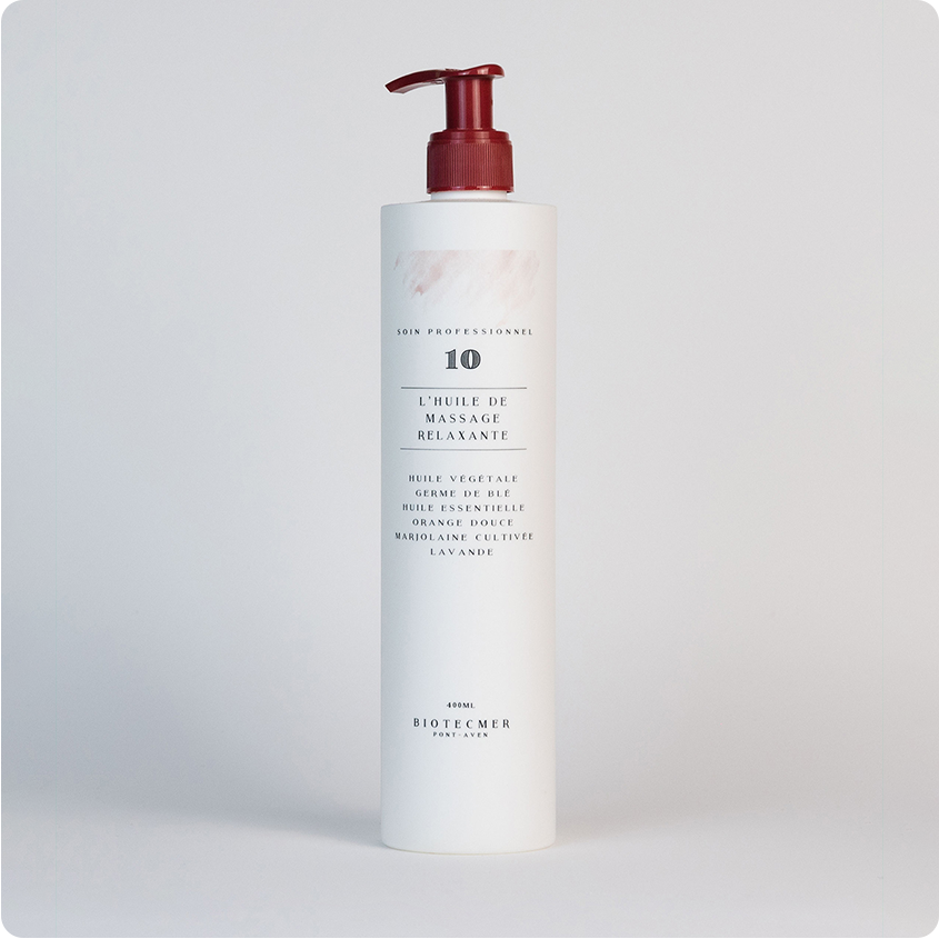 Huile de massage relaxante