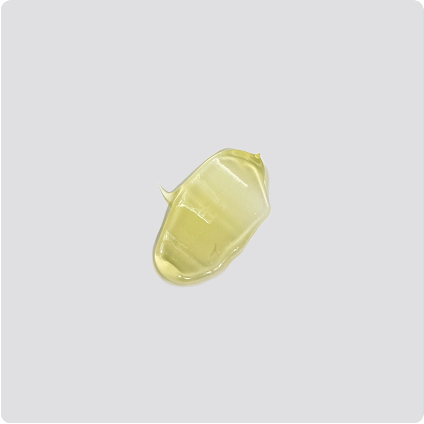 Texture gel transparent du gel arnica naturel Biotecmer