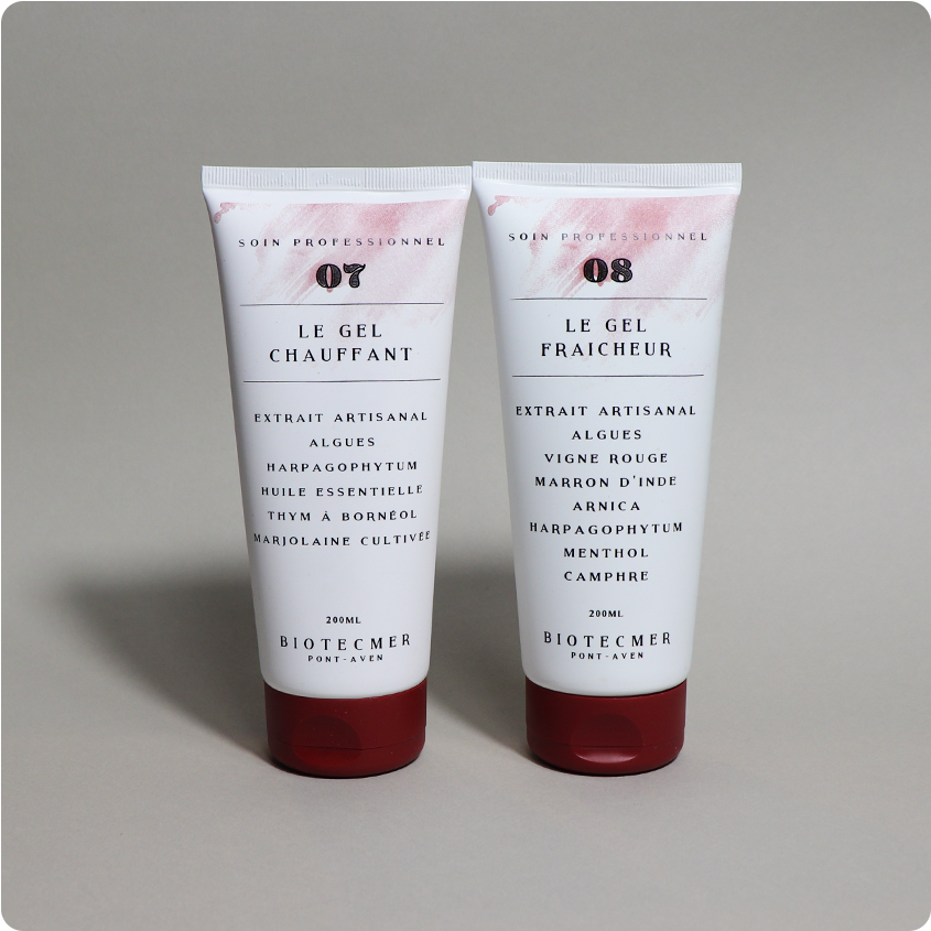 Duo sport gel arnica et baume universel naturels - récupération musculaire par Biotecmer