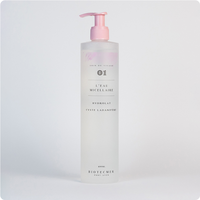 Eau micellaire — démaquillant doux Biotecmer